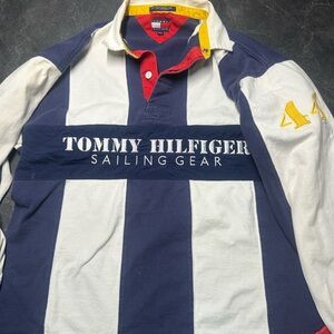 Tommy Hilfiger Sailing Gear Rugby Shirt - Blue, White, Red, Yellow